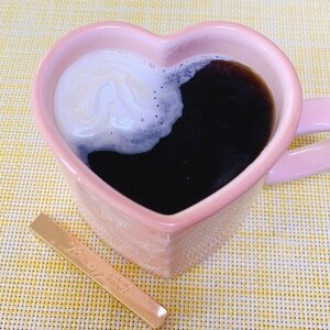 ブラックコーヒー♡ホイップ・ピーナッツクリーム